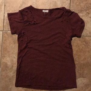 Socialite Tee with Holes